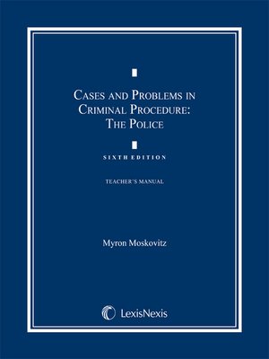 cover image of Cases & Problems in Criminal Procedure